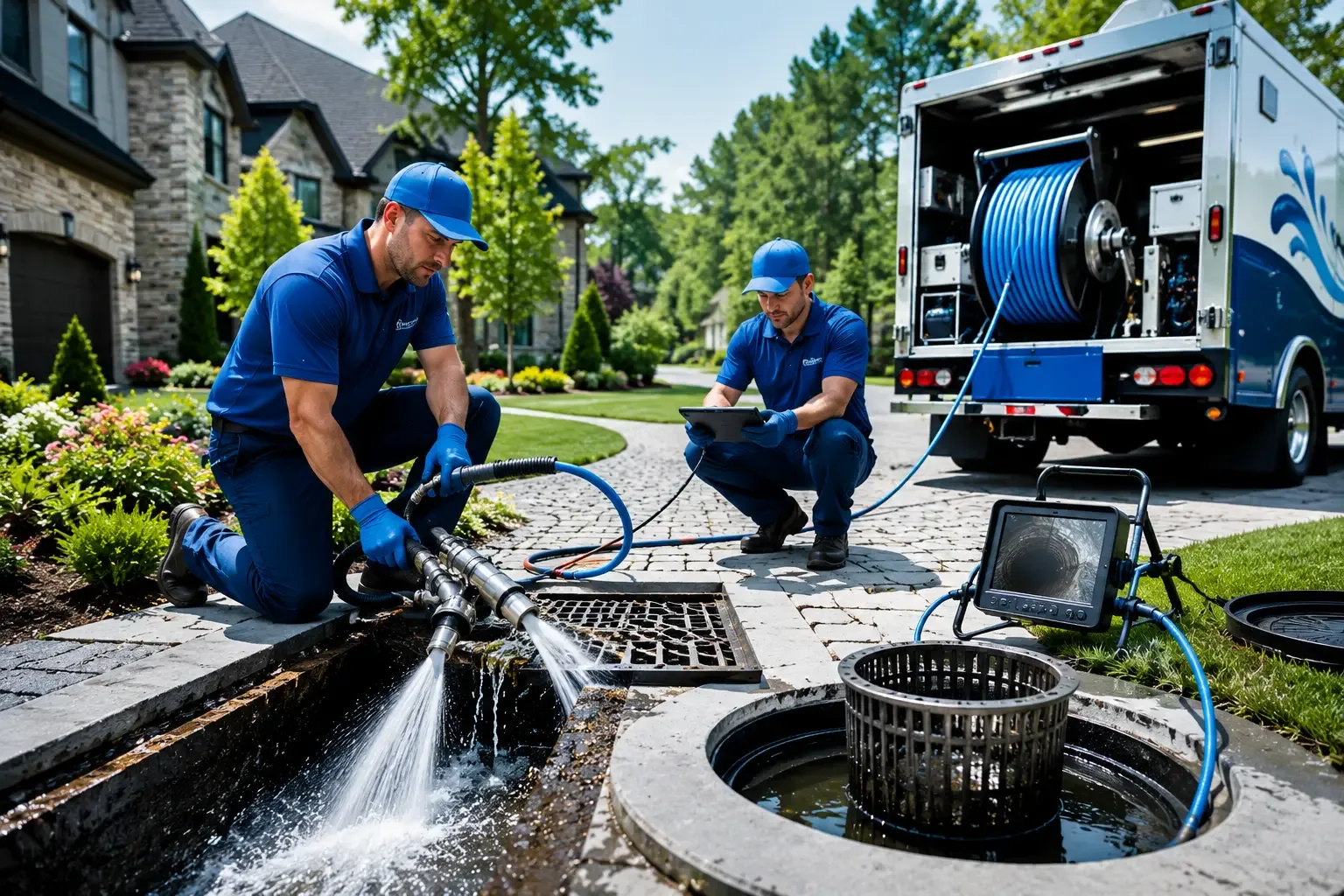 Local outdoor drain cleaning professionals in Harvel, IL