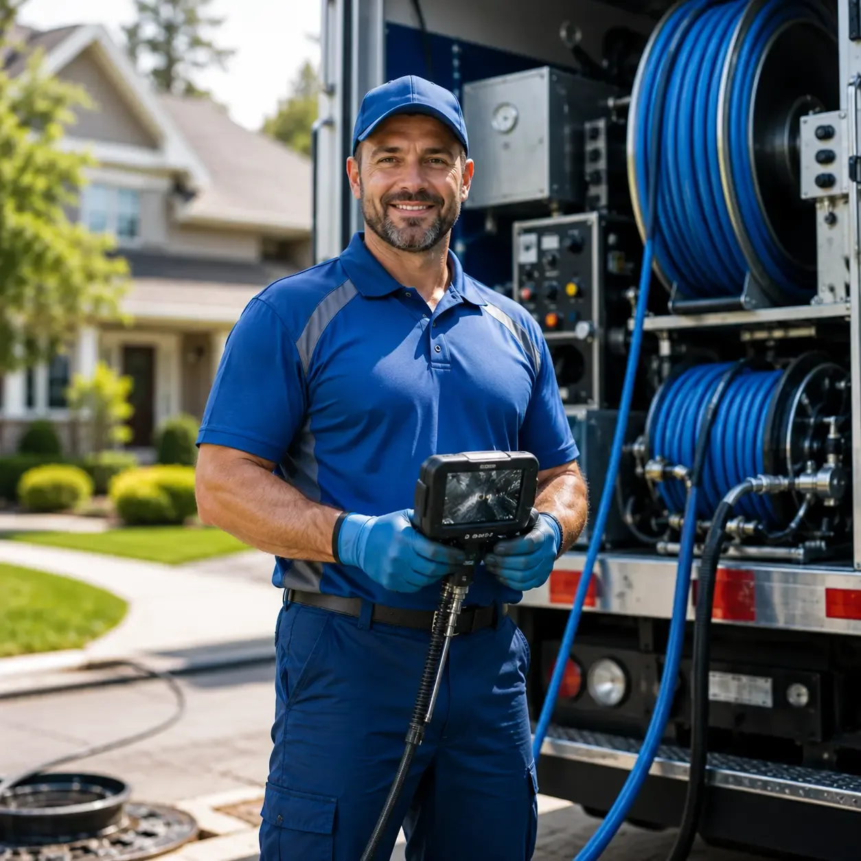 Local outdoor drain cleaning specialists in Harvel, IL